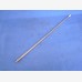 Steel shaft, stainless, 3/8", 20.71 &